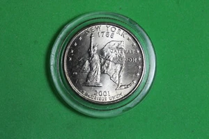 2001-D New York  States Quarter P00326 - Picture 1 of 2