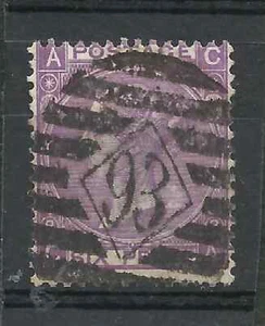 GROSSBRITANNIEN, YV # 34, PLATTE 8, ""93" ABBRECHEN - Bild 1 von 1