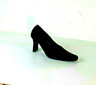 Bonnibel Womens Shoes Size 10 Black Faux Suede Slip On 3,75In Heel