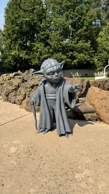 yoda life size statue DIY Starwars - Image 1 of 2