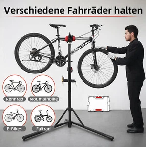 Fahrrad Montageständer höhenverstellbare Reparaturständer E-Bike Fahrradständer - Bild 1 von 12