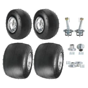 5inch Go Kart Wheels Tires Rims Hub Knuckles 11x7.10-5 10x4.50-5 Racing Trike - Picture 1 of 22