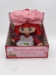 NIB STRAWBERRY SHORTCAKE 14" Rag Doll Berry Best Friend Retro 1980's Plush - Picture 1 of 3