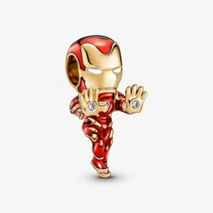 New Genuine Authentic Pandora x Marvel The Avengers Iron Man Charm ~760268C01~ - Picture 1 of 8