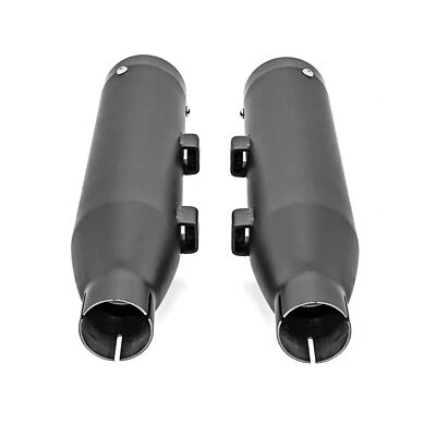 3" Exhaust Slip On for Harley Sportster XL 2014-Up Muffler 2.5" Straight Baffle - Image 1 of 4