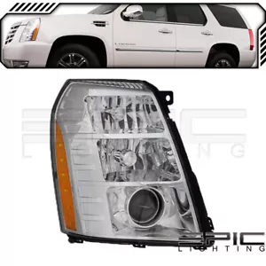 Passenger Side RH HID Headlight fits CADILLAC 07-09 ESCALADE - Picture 1 of 2