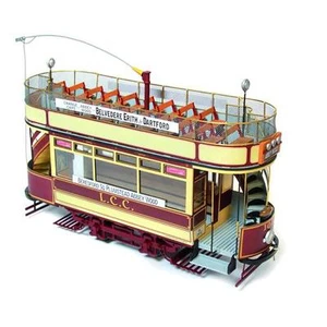 Occre 1/24 Scale London L.C.C.106 Double Decker Tram Model Kit - Picture 1 of 1