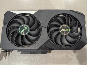 ASUS Radeon RX 6600 Dual Fan 8G Graphics Card - Picture 1 of 5