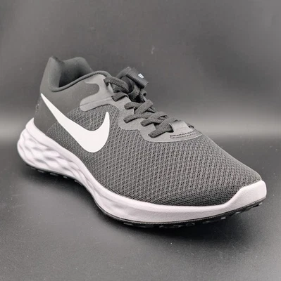 Nike Mujer Talla 7.5 Revolution 6 FlyEase Next Nature Negro Blanco Foto 1 de 4