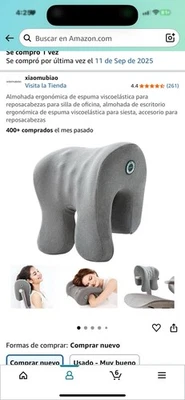 Almohada Ergonómica Soporte Dormir Almohada Dolor de Cuello Cervi Foto 1 de 4