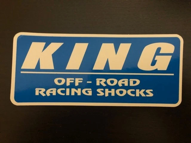KING RACING SHOCK 5.5X2.5 贴纸越野越野越野 utv rubicon atv — 第 1/1 张图片