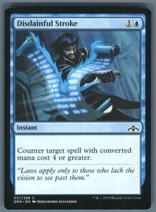 Magic the Gathering MTG Guilds of Ravnica Disdainful Stroke #37 - Bild 1 von 2