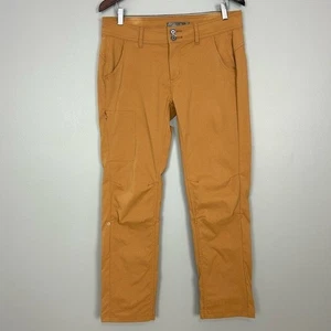 Prana Halle Damenhose gerades Bein Größe 10 Wandern Klettern wandelbar - Bild 1 von 12