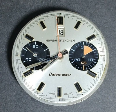 Nivada Grenchen Datomaster 87003 Swiss Watch Landeron 187 - Image 1 of 4