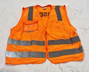 Chaleco de alta visibilidad Radians para hombre clase M 2 nivel 2 ANSI ISEA ropa de ciclismo reflectante seguridad XL - Imagen 1 de 6