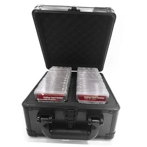 Graded Card Storage Box, PSA Storage Case Compatible with 56 Card Slabs, 2 Rows - Picture 1 of 7