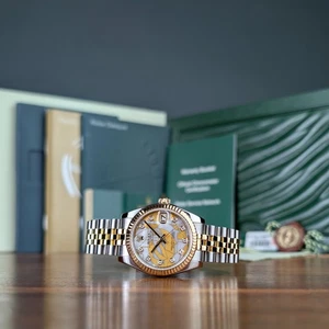 Komplettset Golddust Dream Diamond Dial Rolex Datejust 31 on Jubilee 178273 - Bild 1 von 6