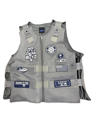 NEW Dallas Cowboys Reflective Patch Vest – “America’s Team” – Sizes S to 5XL – U - Image 1 of 3