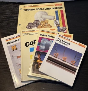 Lot Of Five Sandvik Coromant Machinist’s Catalogs - Foto 1 di 6
