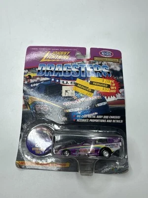 Vintage Johnny Lightning Dragsters Otter Pops NHRA Funny Car Die Cast 1997 1:64 - Image 1 of 4