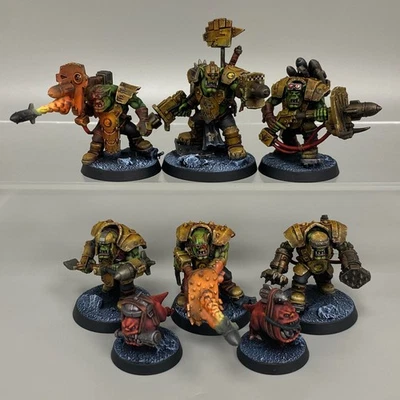 WRECKA KREW KILL TEAM WARHAMMER 40K GAMES WORKSHOP NOB ORKS BOMB SQUIG BOYS ORK - Image 1 of 4