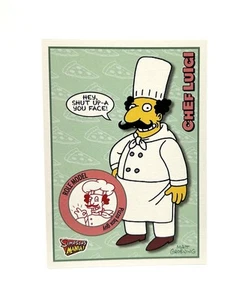 2001 Inkworks Simpsons Mania! #24 Chef Luigi - Bild 1 von 2