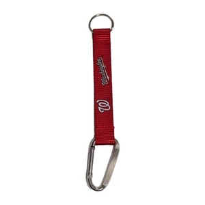 Washington Nationals Officially Licensed MLB Carabiner Keychain Lanyard Key Ring - Picture 1 of 4