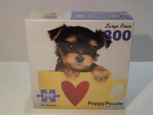 Puppy Puzzle 300 Piece Large Size Jigsaw Puzzle NEW SEALED - Picture 1 of 2