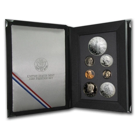 1989 U.S. Mint Prestige Set - SKU #1217 Cover