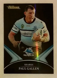 2016 NRL Traders Parallel Special PS018 - Paul Gallen Cronulla Sutherland Sharks - Picture 1 of 2