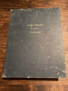 Genealogies of some “England” families in America Walter England 1980 - Bild 1 von 11