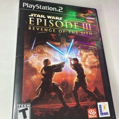 Star Wars Episode 3 Revenge of the Sith (Sony PlayStation 2, 2005) No Manual - Image 1 of 3