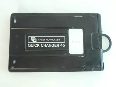 FUJI FILM (Fujifilm)  QUICK CHANGER 45 film holder (back) - Image 1 of 2