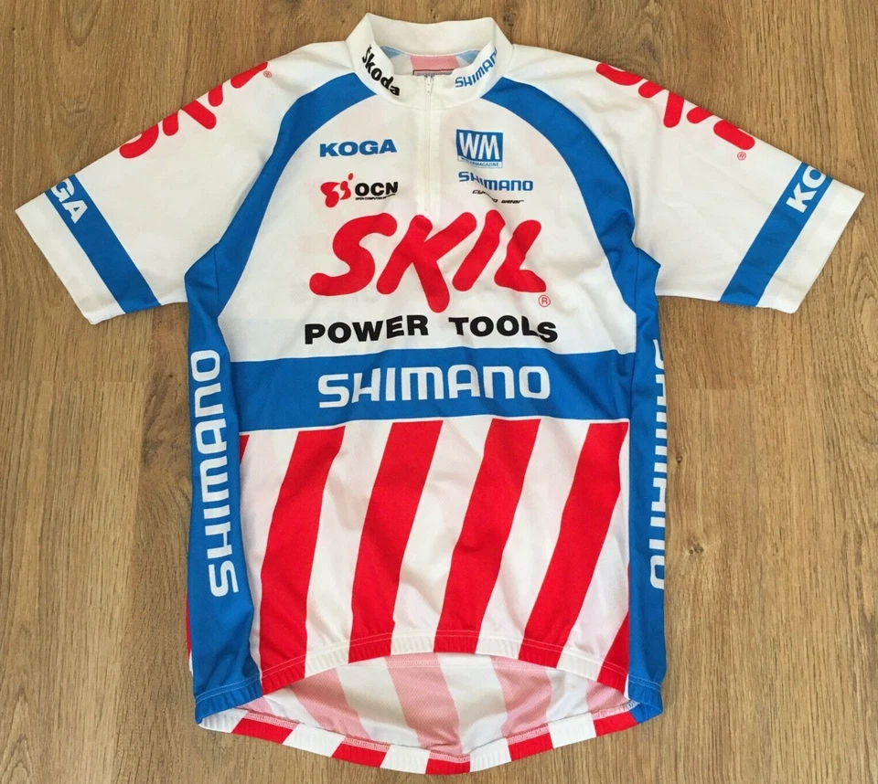 Camiseta de ciclismo SKIL Power Tools Koga Shimano para hombre talla XL Foto 1 de 4