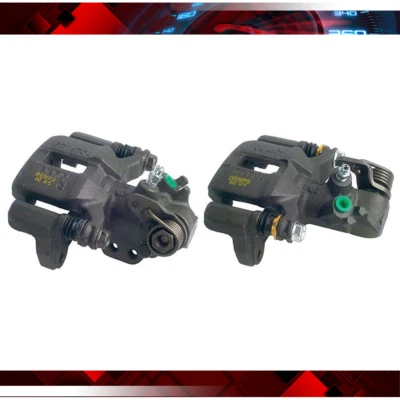 Fits 1992-2000 Honda Civic Cardone Rear Left & Right Brake Calipers with Bracket - Image 1 of 4