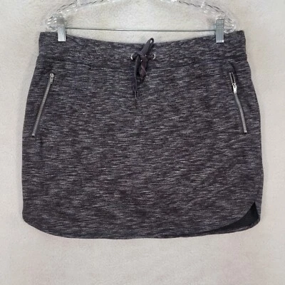 Mini saia feminina de tênis Green Tea malha carvão roupa ativa plus size 2XL - Imagem 1 de 4