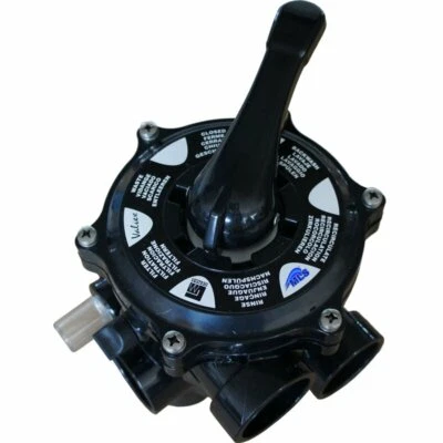 MARKENLOS 6- Wegeventil 1 1/2" seitlich ohne Verrohrung Sandfilter Poolpumpe Poolfilter