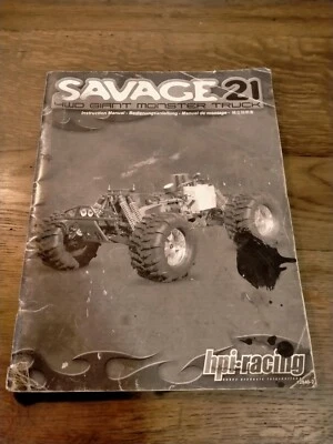 HPI RACING SAVAGE manuel d'instruction & parts list - Photo 1/4