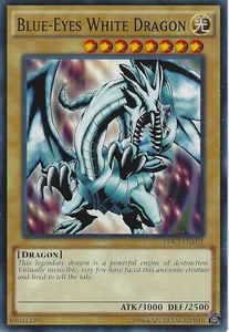 Blue-Eyes White Dragon (((Red Sparks Background)) LDK2-ENK01 Near Mint YUGIOH - Picture 1 of 1