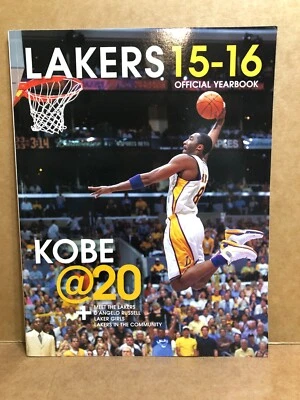 ANUARIO OFICIAL DE LOS ANGELES LAKERS 2015-2016 - TEMPORADA FINAL DE KOBE BRYANT ** Foto 1 de 2