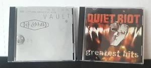 Def Leppard Quiet Riot Greatest Hits Two CD Lot - Picture 1 of 7