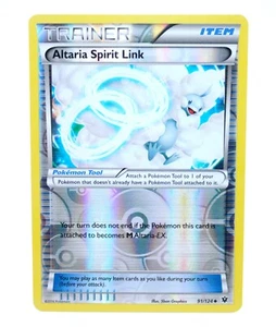 Altaria Spirit Link 91/124 Reverse Holo Fates Collide - Pokemon Card TCG (NM) - Picture 1 of 3