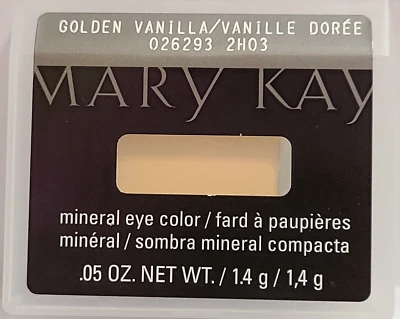 Mary Kay Mineral Eye Color Shadow - GOLDEN VANILLA 026293 - Discontinued New - Image 1 of 3