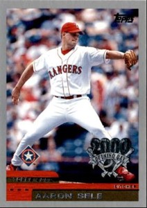 2000 Topps Opening Day Aaron Sele a Texas Rangers #79