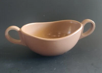 Vintage Mid Century Beige Melamine Melmac Sugar Bowl - No Lid (GG2) - Image 1 of 4
