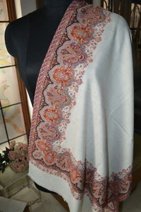 STOLE KANI JAMAVAR~ INVOLUCRO MISTO LANA ~ PASHMINA JAMAWAR~16 DESIGN A SCELTA - Foto 1 di 8