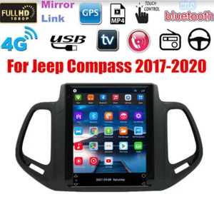 Neu 9.7" Android 10.1 Autoradio Stereo GPS Navi 1+16G Für Jeep Compass 2017-2020 - Picture 1 of 12