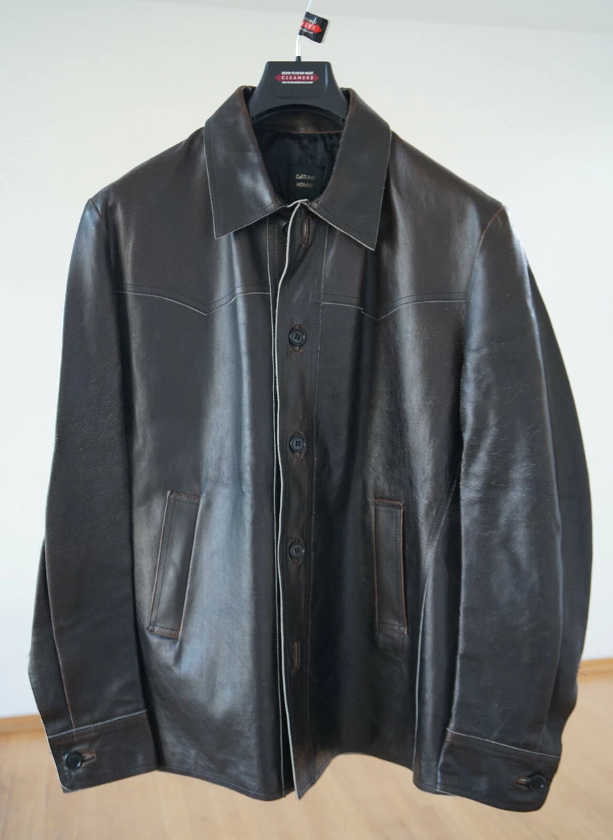 Costume National Leather Outer Shell Coats, Jackets & Vests for