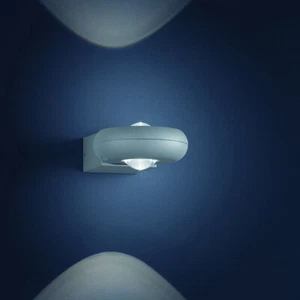 Helestra LED Außenleuchte Wandlampe Twain silber Up&Down 2 x 3W 560lm UVP 165€ - Bild 1 von 2