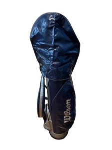 Vintage 1980’s WILSON Cart Golf Bag Blue And silver 3ft - Picture 1 of 15